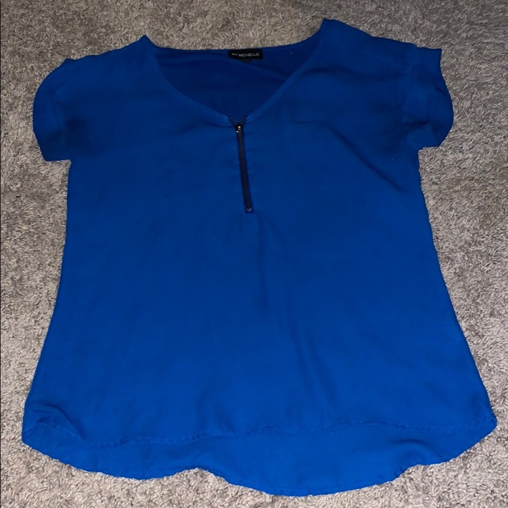 Navy blue dress shirt